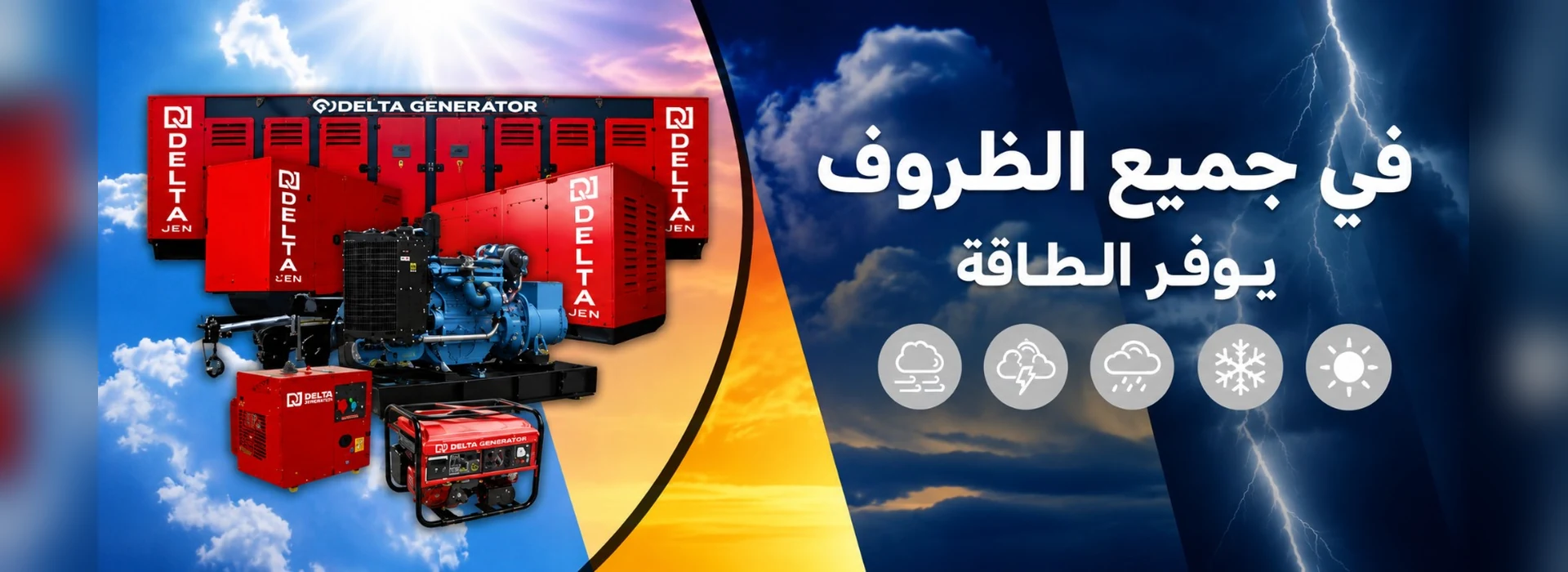 دلتا جينيريتور مصر — في جميع الظروف يوفر الطاقة